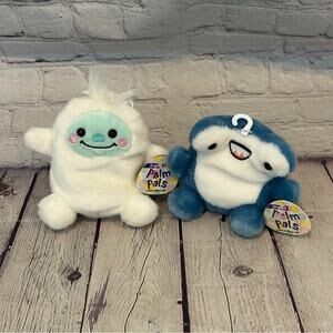 Palm Pets Shark and Yeti Plush